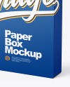 Paper Box Mockup