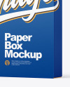 Paper Box Mockup Paper Box Mockup