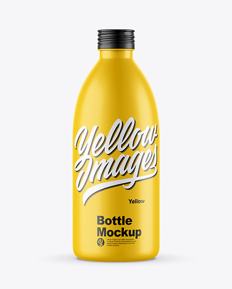 Matte Bottle Mockup - Free Download Images High Quality PNG, JPG - 46360