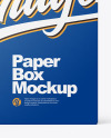 Paper Box Mockup