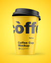 Matte Coffee Cup Mockup