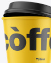 Matte Coffee Cup Mockup