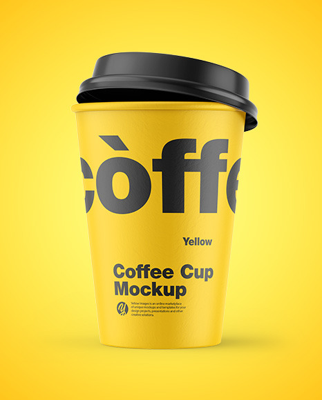 Paper Coffee Cup Mockup