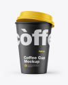 Kraft Coffee Cup Mockup