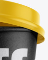 Kraft Coffee Cup Mockup