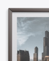 Frame w/ Textured Picture Mockup