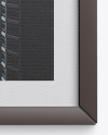 Frame w/ Textured Picture Mockup