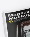 Matte A4 Magazine Mockup