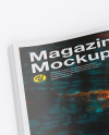 Glossy A4 Magazine Mockup