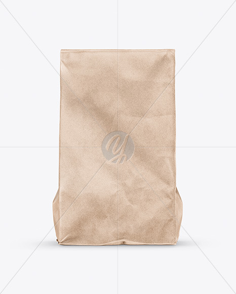 Kraft Food Bag Mockup