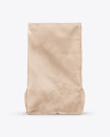 Kraft Food Bag Mockup