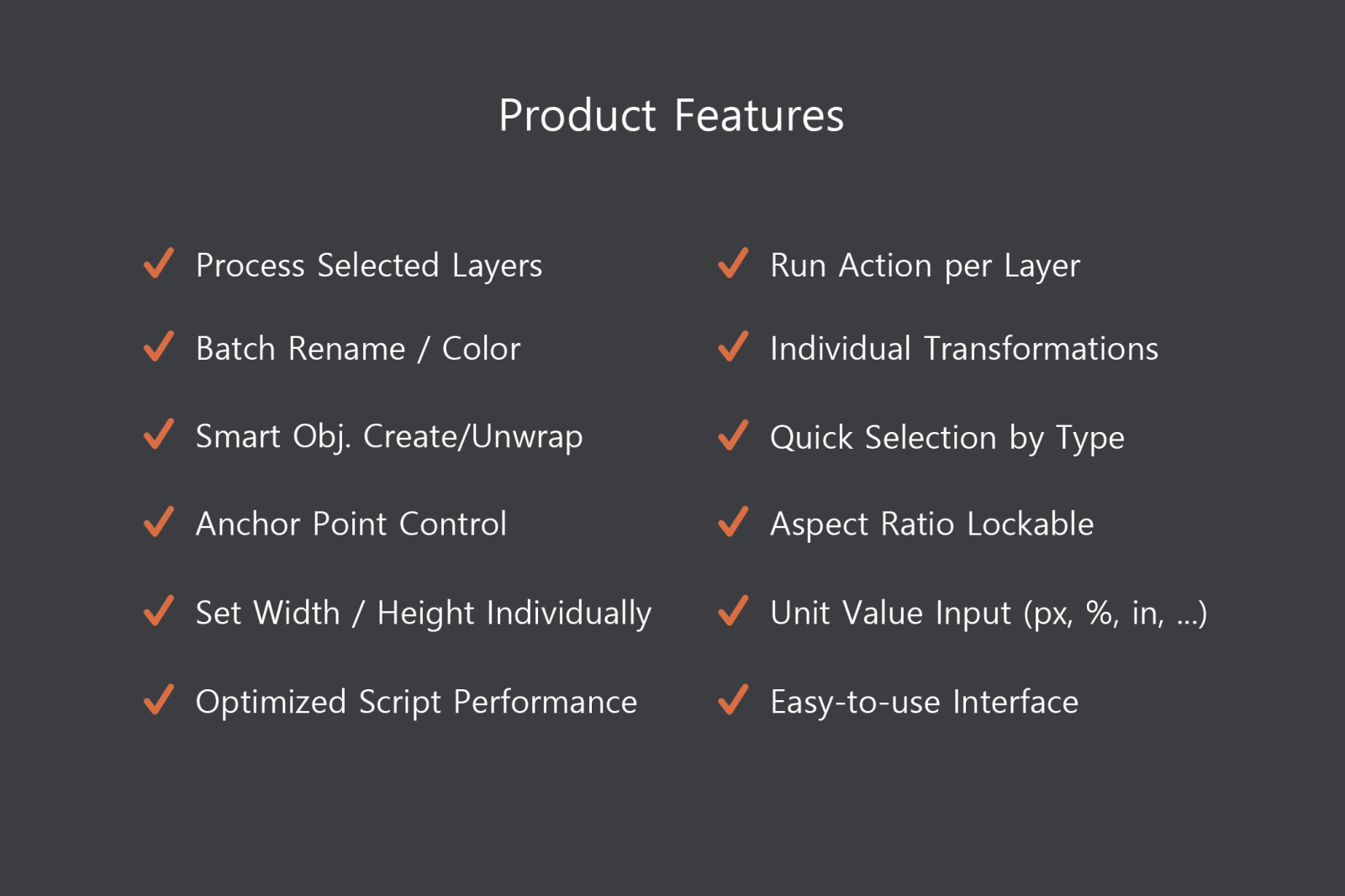Layer Batch - Processing Kit Layer Batch - Processing Kit