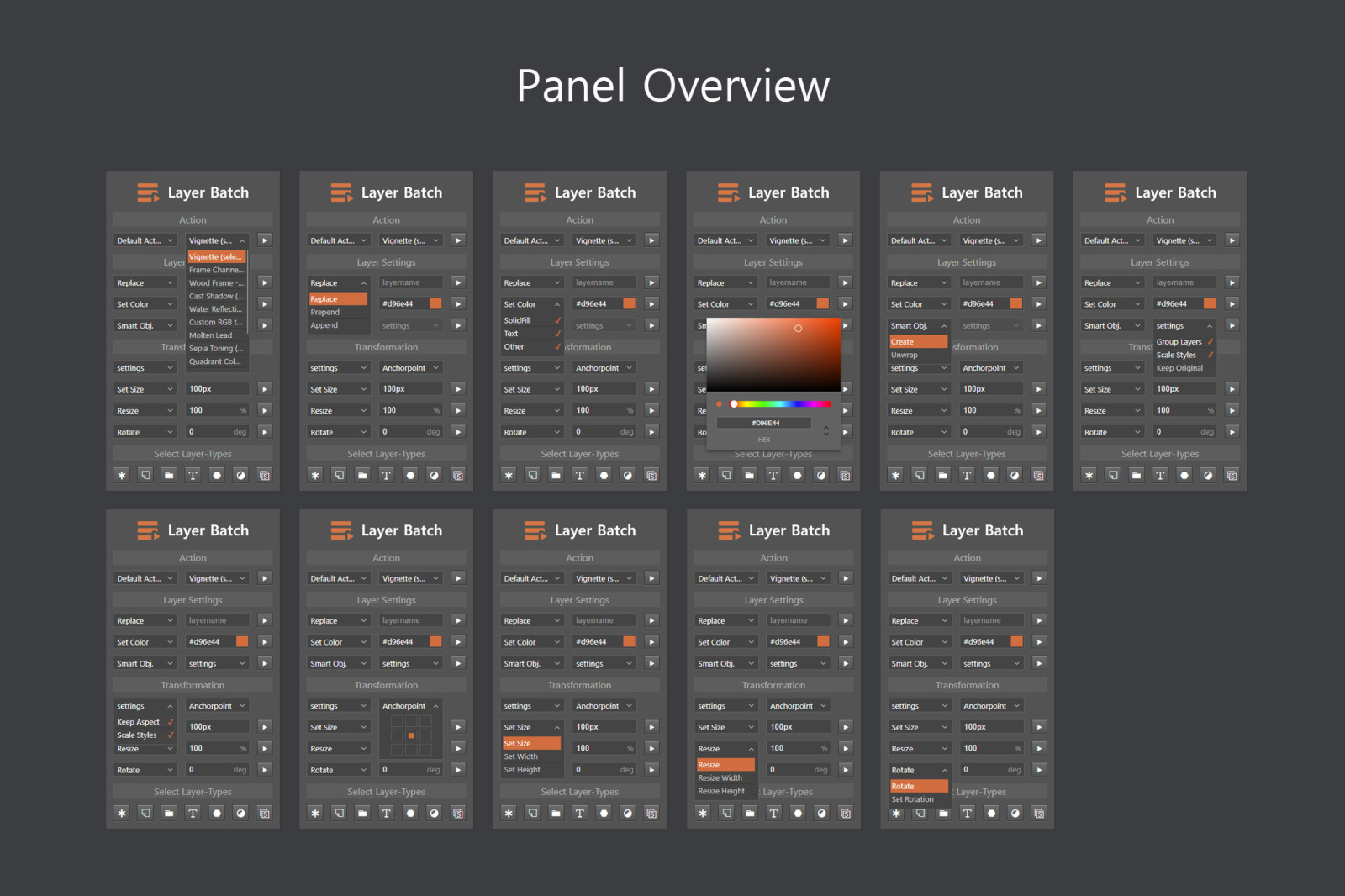 Layer Batch - Processing Kit Layer Batch - Processing Kit
