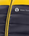 Women&#039;s Down Jacket Mockup - Half Side View