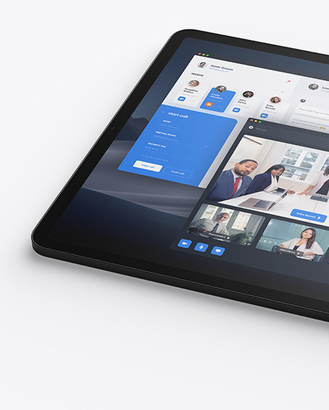 Apple iPad Pro 2018 12.9 Mockup