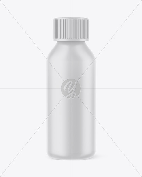 Matte Plastic Bottle Mockup