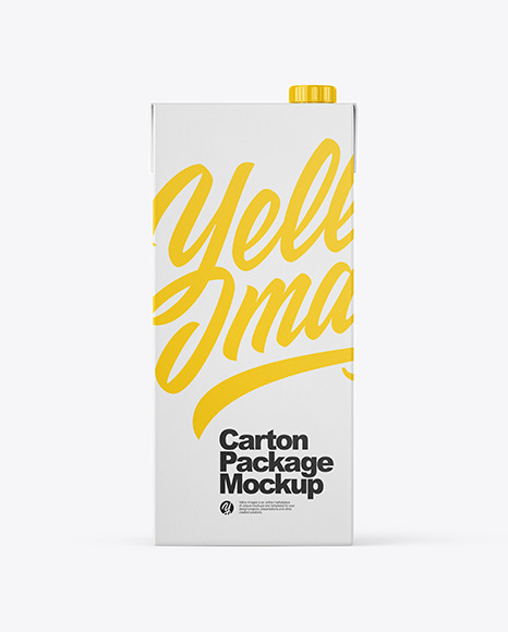 Carton Package Mockup