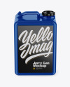 Glossy Jerry Can Mockup