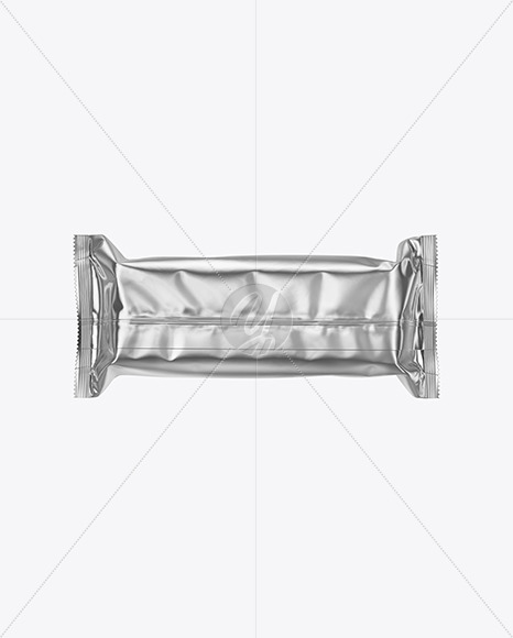 Metallic Snack Package Mockup