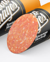 Matte Sausage Mockup