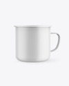 Matte Enamel Cup Mockup