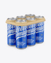 Glossy Cans Mockup