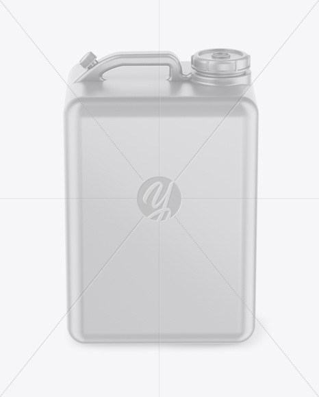 Matte Jerry Can Mockup