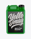 Matte Jerry Can Mockup