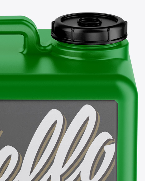 Matte Jerry Can Mockup