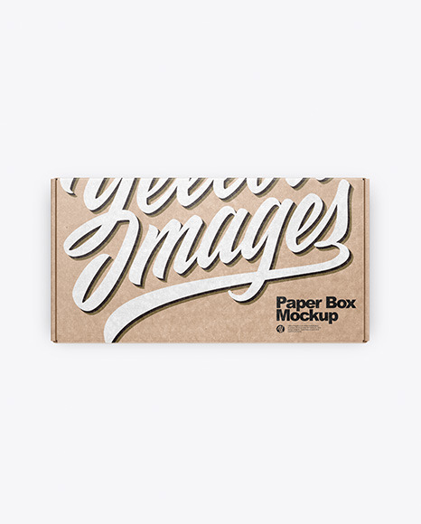 Kraft Box Mockup