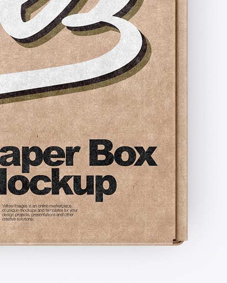 Kraft Box Mockup