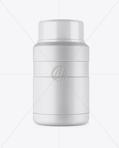 Matte Thermos Mockup