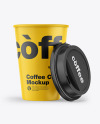 Matte Coffee Cup Mockup