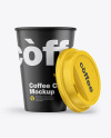 Matte Coffee Cup Mockup