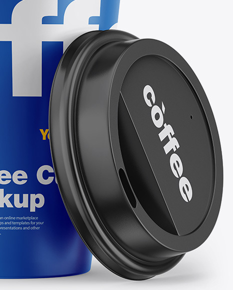 Matte Coffee Cup Mockup