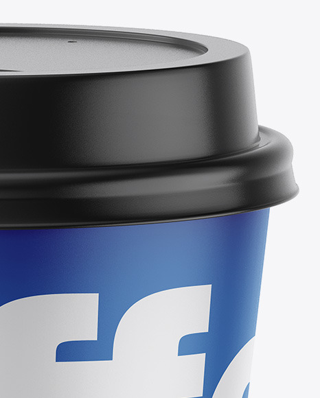 Matte Coffee Cup Mockup