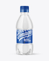 250ml PET Bottle with Water Mockup