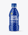 250ml PET Bottle with Water Mockup