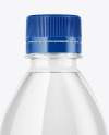 250ml PET Bottle with Water Mockup