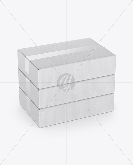 Kraft Boxes Mockup