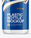 Clear Plastic Bottle Mockup