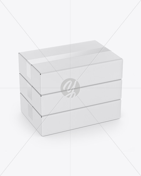 Paper Boxes Mockup