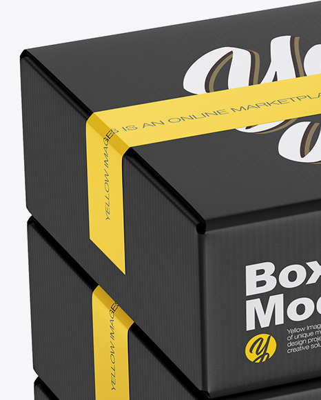 Paper Boxes Mockup