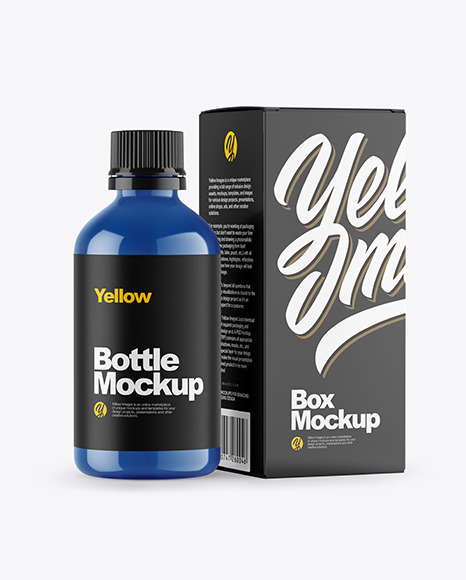 Glossy Bottle & Box Mockup - Syrup+Box+-+Medicine+Box+Packaging+Design+|+Packaging+...