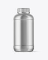 Metallic Plastic Jar Mockup