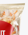 Plastic Bag With Coleslaw Kit Mockup