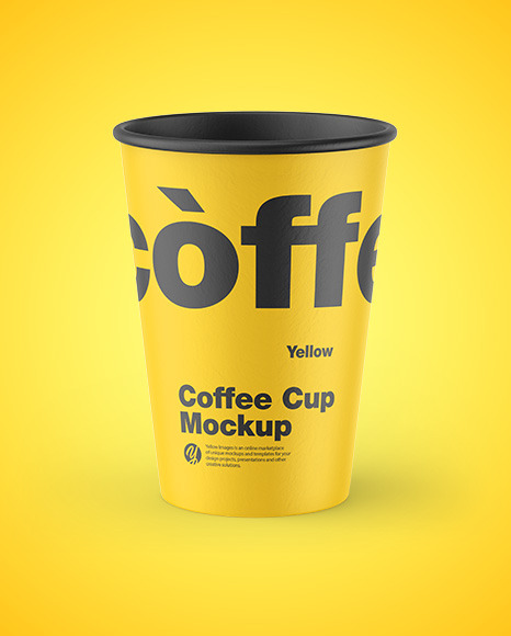 Paper Coffee Cup Mockup