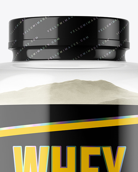 Protein Jar Mockup