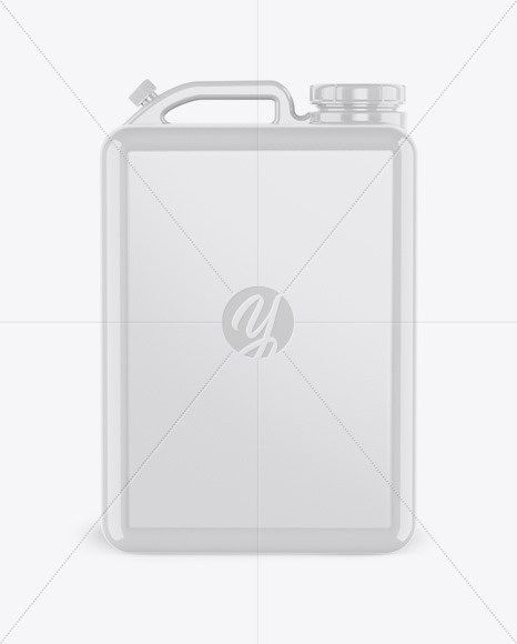 Glossy Jerry Can Mockup