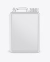 Glossy Jerry Can Mockup